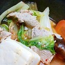 キムチチゲ☆食べるスープ